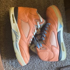 Jordan5 dj Khaled crimson Bliss new laces